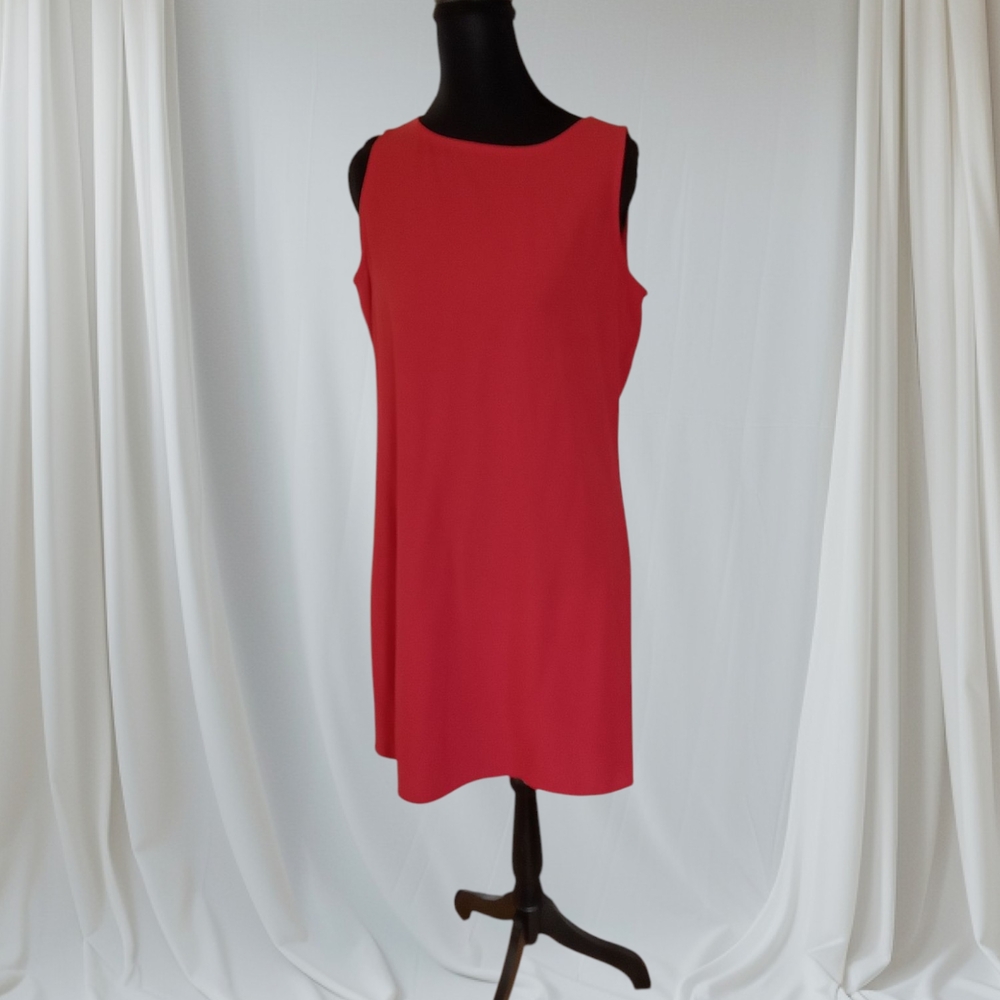 NY & CO Elegant Red Sleeveless Dress